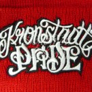 вышивка логотипа на вязаной шапке